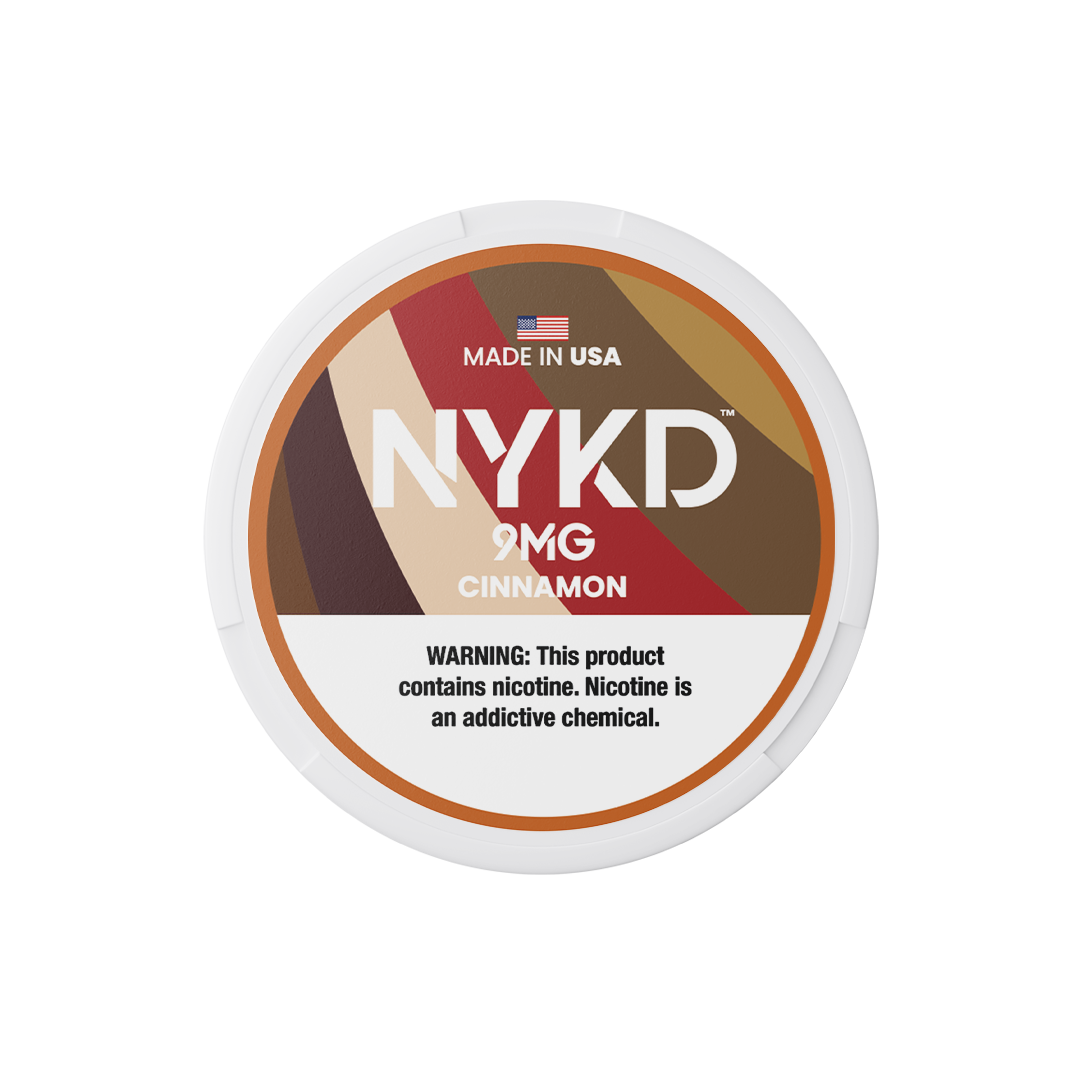 NYKD USA - Premium Nicotine Pouches - Cinnamon | Single Can