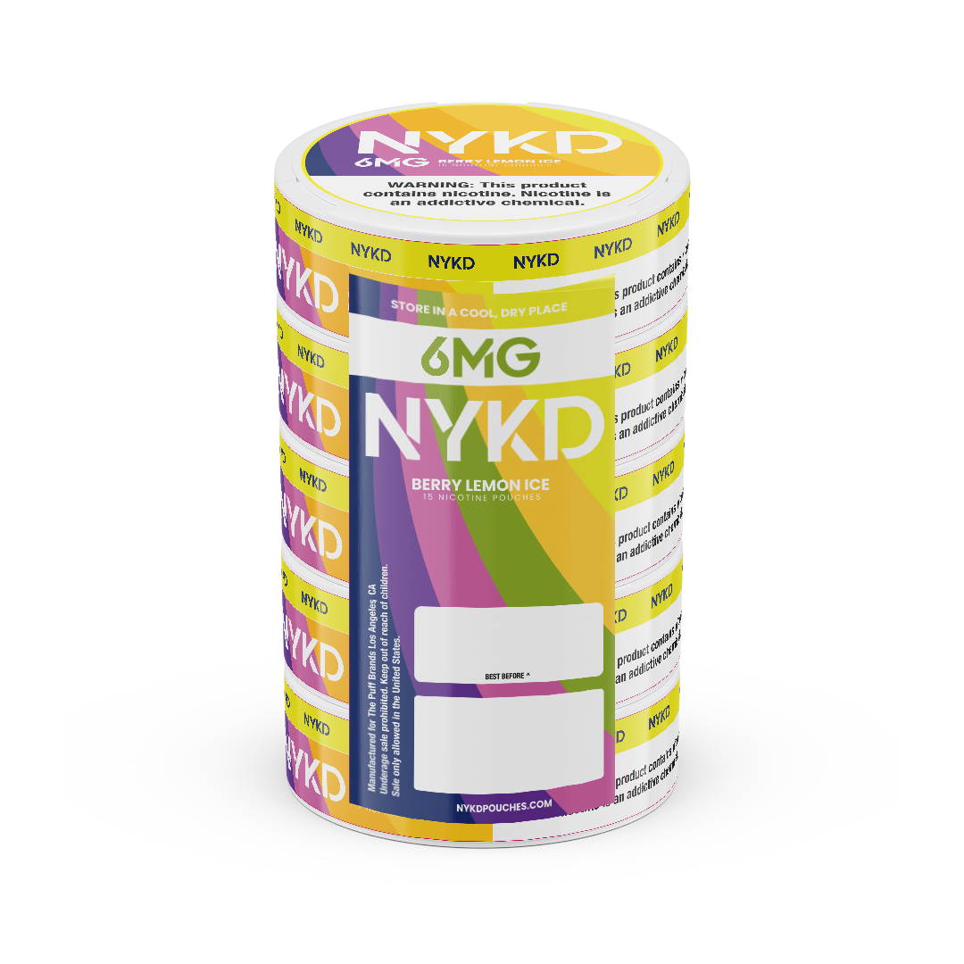 NYKD - Berry Lemon Ice Nicotine Pouches