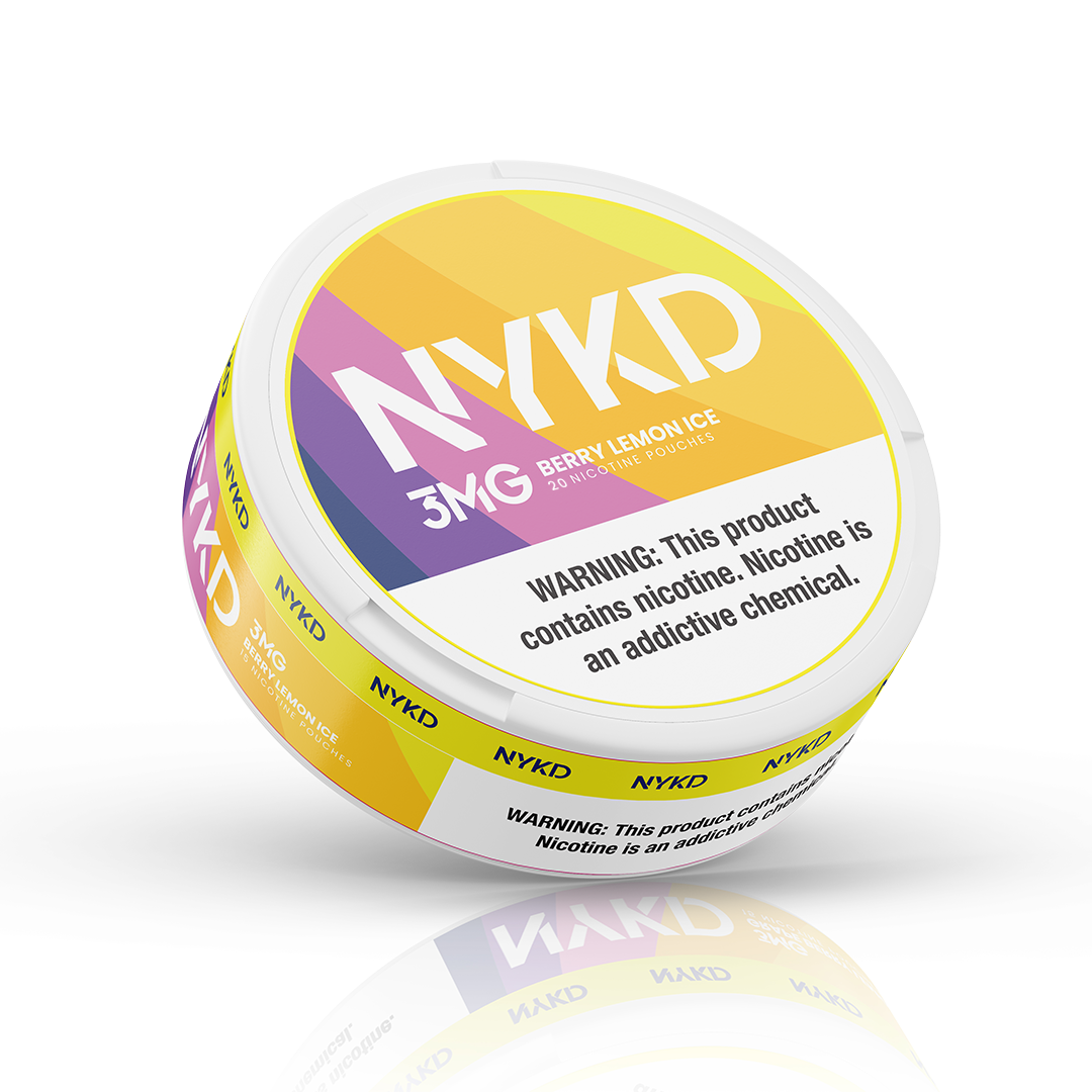 NYKD - Berry Lemon Ice Nicotine Pouches