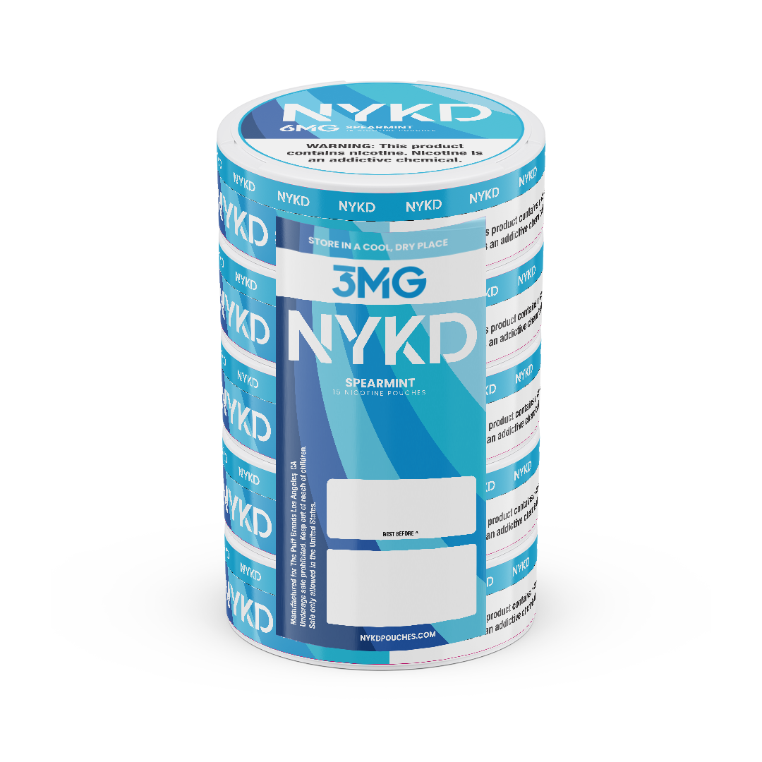 NYKD - Spearmint Nicotine Pouches