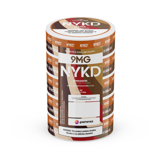 NYKD USA - Premium Nicotine Pouches - Cinnamon | 5-Pack Sleeve