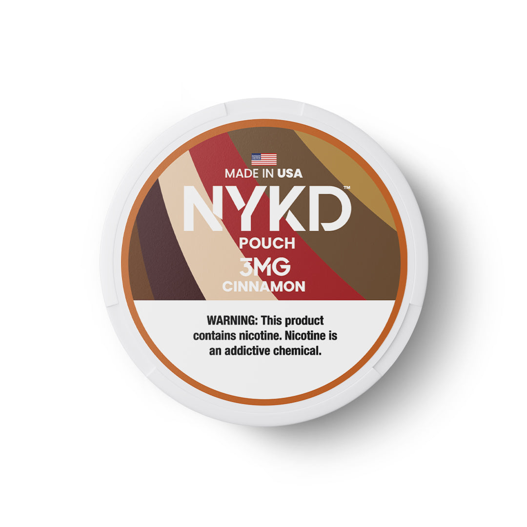 NYKD USA - Premium Nicotine Pouches - Cinnamon | Single Can