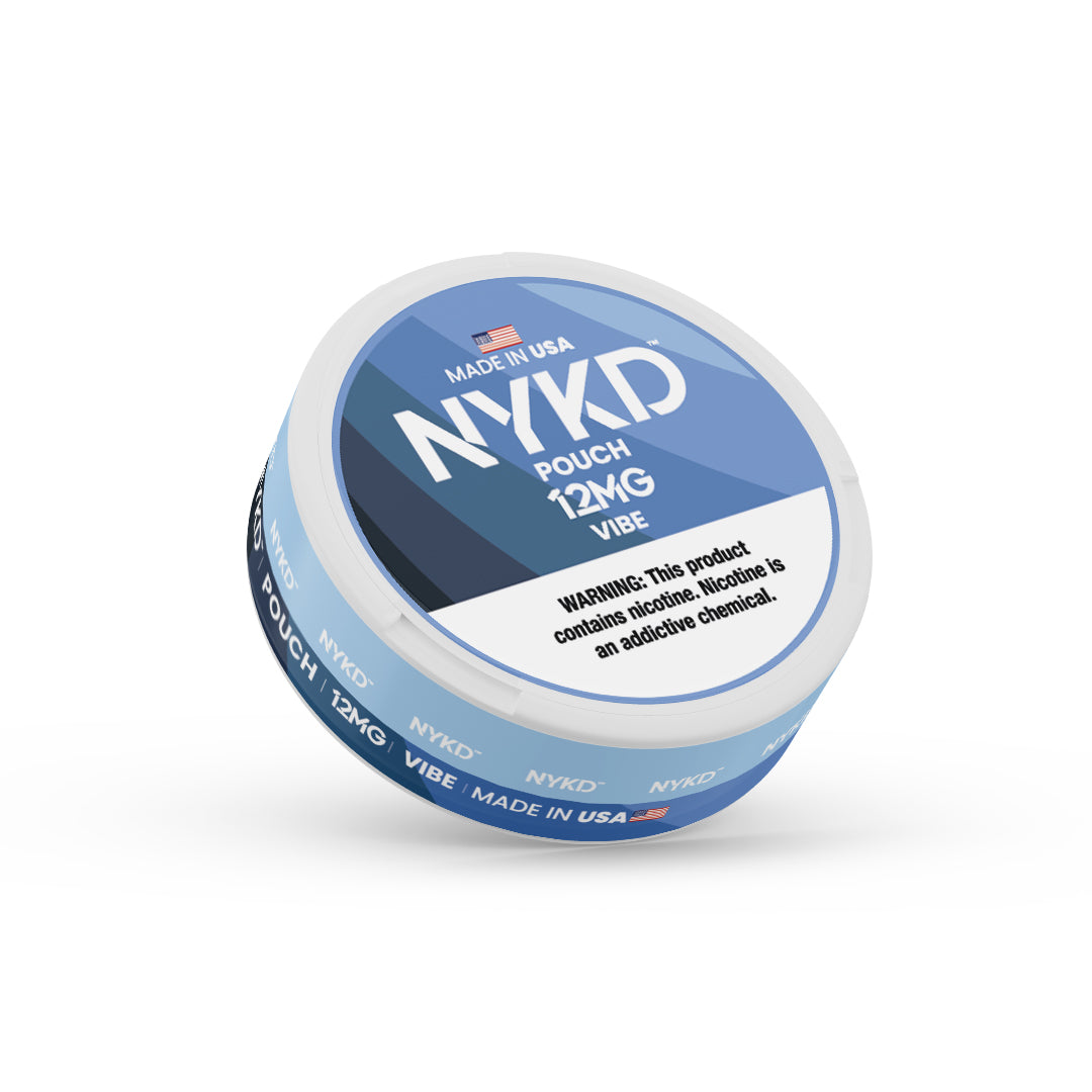 NYKD POUCH USA - Premium Nicotine Pouches - Vibe | Single Can