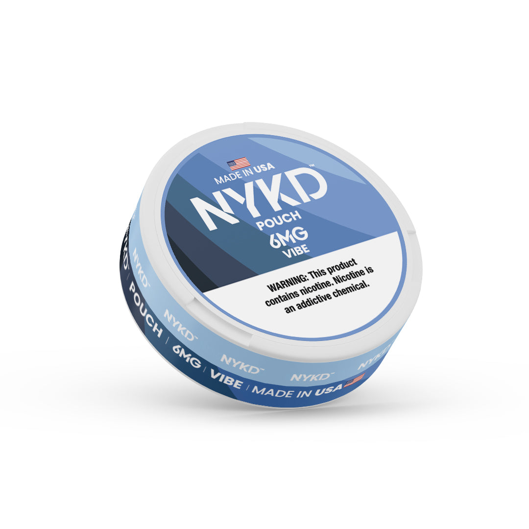 NYKD POUCH USA - Premium Nicotine Pouches - Vibe | Single Can