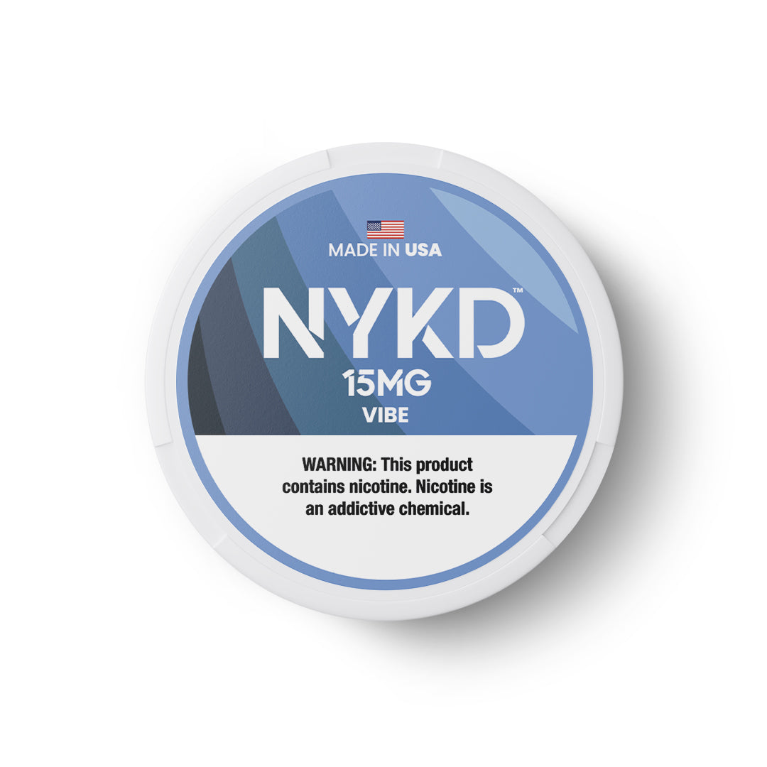 NYKD USA - Premium Nicotine Pouches - Vibe | Single Can