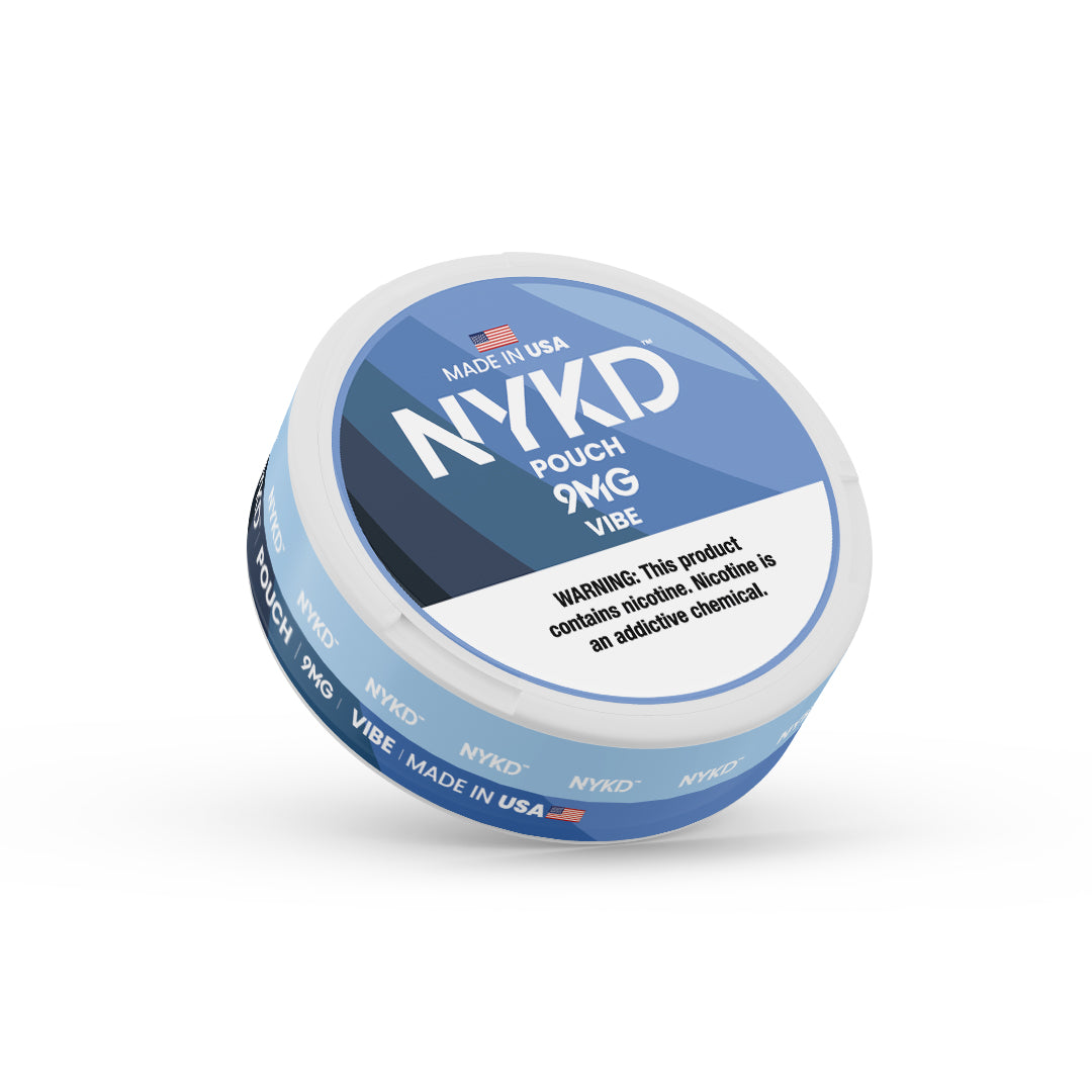 NYKD POUCH USA - Premium Nicotine Pouches - Vibe | Single Can